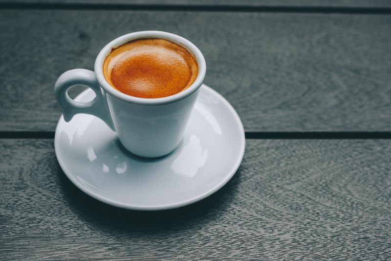 Espresso und Kaffee frisch gebrüht